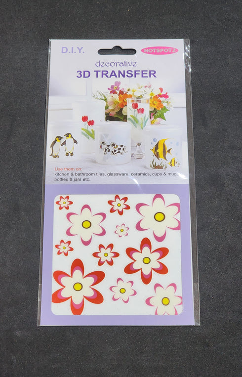 DIY 3D Decorative Transfer Stickers (available in 6 designs)